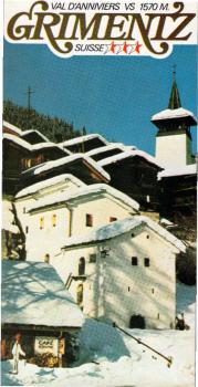 Grimentz: Val d'Anniviers vs  1570 ms. (Faltblatt)