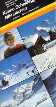 Skizentrum Kleine Scheidegg-Männlichen. Schweiz.