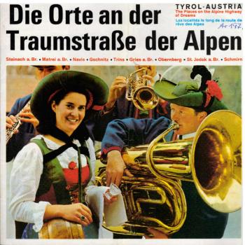 Die Orte an der Traumstraße der Alpen (Faltprospekt)