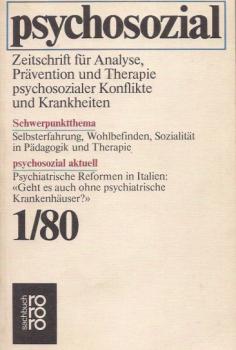Psychosozial; Teil: Jg. 3. 1980.