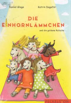 Die Einhornlämmchen und die goldene Rutsche.