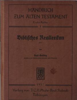 Biblische Reallexikon.