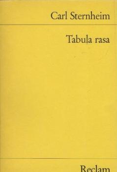 Tabula rasa : e. Schauspiel.
