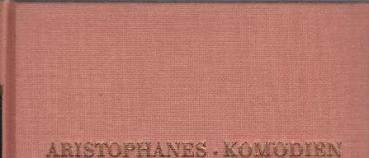 Aristophanes: Komödien; Teil: Bd. 2.