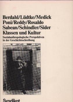Klassen und Kultur : sozialanthropologische Perspektiven in d. Geschichtsschreibung.