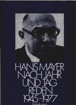 Nach Jahr und Tag : Reden 1945 - 1977