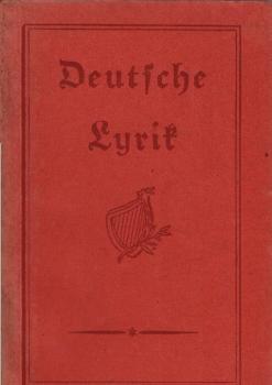 Deutsche Lyrik. Behelfsausgabe