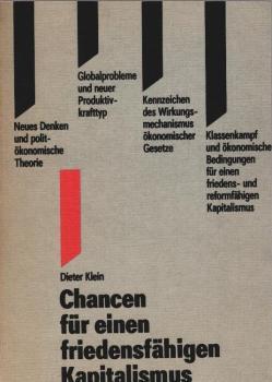 Chancen für einen friedensfähigen Kapitalismus.