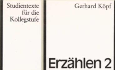 Erzählen; Teil: 2., (Kurzprosa).