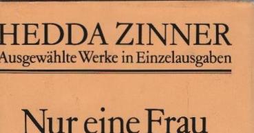 Nur eine Frau : Roman.