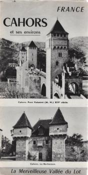 France : Cahors et ses environs (Faltprospekt)