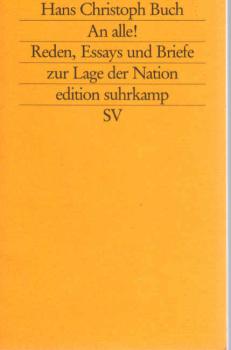 An alle! : Reden, Essays und Briefe zur Lage der Nation.