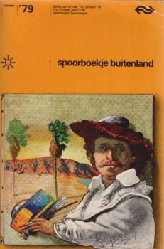 spoorboekje buitenland zomer '79. Geldig van 27 mei '79 - 29 sept. '79
