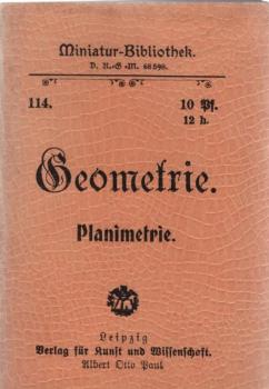 Geometrie; Band 1 :  Planimetrie.