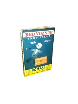 Red Voznje. Vazi od 22.5.1966 do 27.5.1967 godine = Indicateur de chemins de fer Yougoslaves. Valable a partir du 22 mai 1966 aus 27 mai 1967.