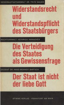 Tempelreinigung : Predigt über Johannes 2, 13 - 22 / Die Verteidigung des Staates als Gewissensfrage / Der Staat ist nicht der liebe Gott [3 Vorträge auf d. Landestagung 1961 d. Kirchl. Bruderschaft in Hessen u. Nassau]