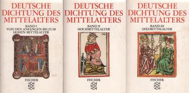 Deutsche Dichtung des Mittelalters; 3 Bände