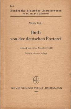 Buch von der deutschen Poeterei.