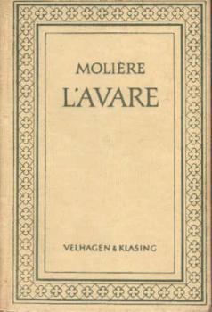 L`Avare. Comédie en cinq actes.