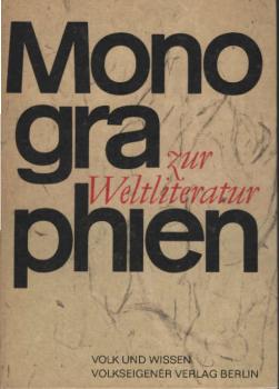 Monographien zur Weltliteratur : Übers. aus d. Russ. ; Lehrmaterialien für Arbeitsgemeinschaften u. für d. fakultativen Unterricht.