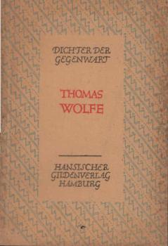 Thomas Wolfe.