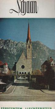 Schaan : Fürstentum Lichtenstein. (Faltblatt)