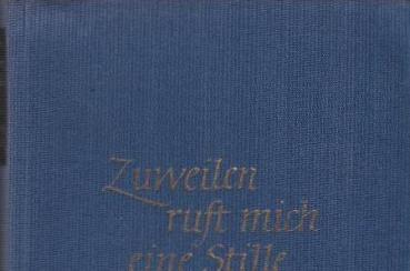 Zuweilen ruft mich eine Stille : Dt. Gedichte seit Nietzsche.