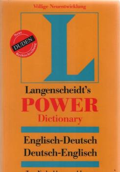 Langenscheidt's Power Dictionary -- Englisch - Deutsch / Deutsch - Englisch