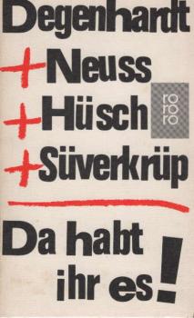 Da habt ihr es! : Stücke u. Lieder f. e. dt. Quartett.