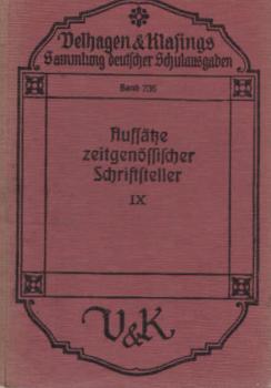 Lemp, Eleonore: Aufsätze zeitgenössischer SchriftstellerTeil: 9., Zur deutschen Literaturgeschichte : Bdch. 2.