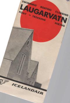 Laugarvatn. Swimming, Boating, Climbing. (Faltblatt)