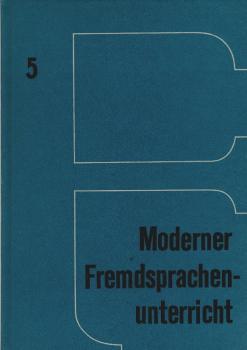 Moderner Fremdsprachenunterricht; Band 5