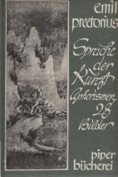 Sprache der Kunst : Aphorismen.