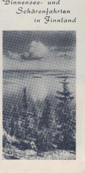 Binnensee- und Schärenfahrten in Finnland.