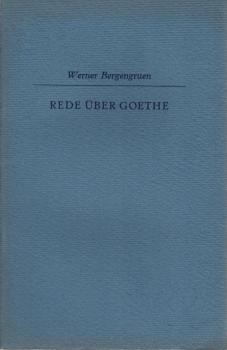 Rede über Goethe.