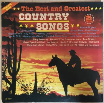 Various – The Best And Greatest Country Songs [Vinyl LP, 12 Inch]