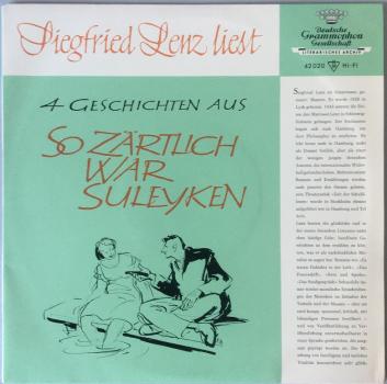 Dichterleseung : Siegfried Lenz liest 4 Geschichten aus "So zärtlich war Suleyken" [Vinyl, 33 UpM]