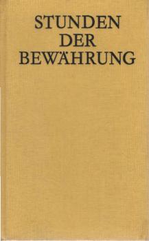 Stunden der Bewährung : Erzählungen aus Bulgarien.