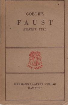 Goethe, Johann Wolfgang von: Faust; Teil: T. 1