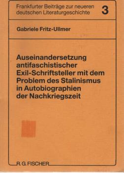 Auseinandersetzung antifaschistischer Exil-Schriftsteller mit dem Problem des Stalinismus in Autobiographien der Nachkriegszeit.