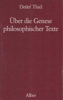 Über die Genese philosophischer Texte : Studien zu Jacques Derrida.