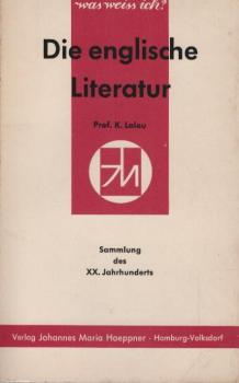 Die englische Literatur.