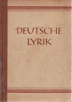 Deutsche Lyrik.
