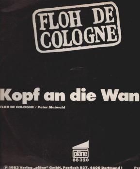 Floh De Cologne – Kopf An Die Wand [Vinyl, 7", 45 RPM, Single, Promo]