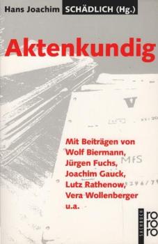 Aktenkundig.