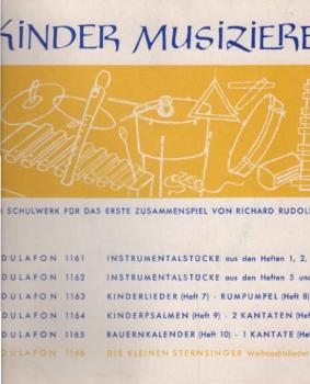 Richard Rudolf Klein – Kinder Musizieren - Die Kleinen Sternsinger [Vinyle, 7", 45 RPM]