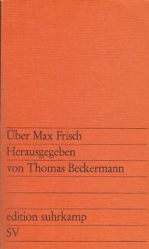 Über Max Frisch.