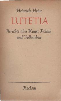 Lutetia : Berichte über Politik, Kunst u. Volksleben.