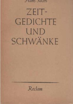 Zeitgedichte und Schwänke : Ausgew. Werke.