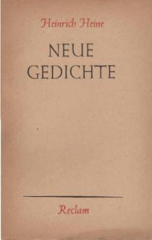 Neue Gedichte.